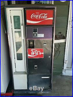 Vintage coca cola machine