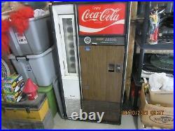 Vintage coca cola machine vending