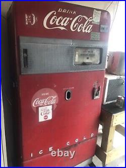 Vintage coke machine