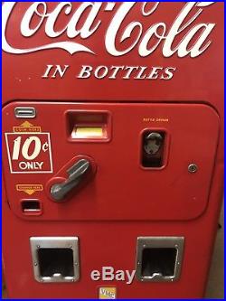 Vintage coke vending machine