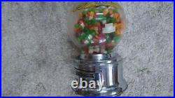 Vintage collectible 1970s. 1 cent gumball machine. Working condition