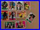 Vintage dick tracy vending machine prizm stickers lot of 10 different