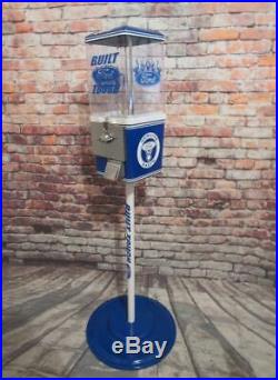 Vintage gumball machine FORD theme candy machine with metal stand free ship