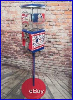 Vintage gumball machine glass custom order bar accessories gift man cave