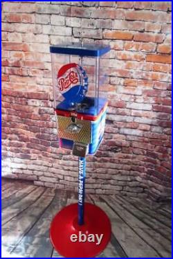 Vintage gumball machine memorabilia PEPSI COLA gift bar decor game room