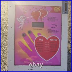 Vintage kiss O Meter Vending Machine