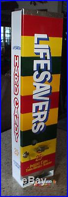 Vintage lifesavers vending machine diner arcade hard candy rolls