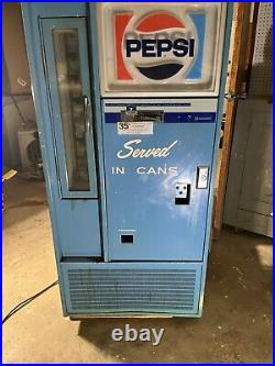 Vintage pepsi cola vending machine