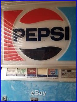 Vintage pepsi machine
