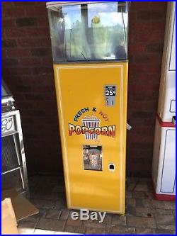 Vintage popcorn vending machine