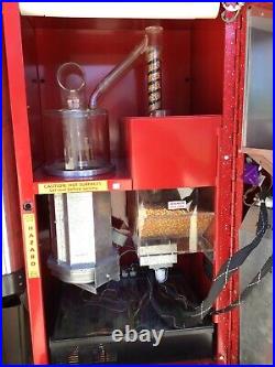 Vintage popcorn vending machine