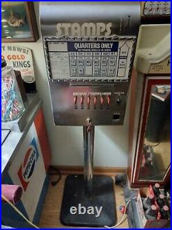 Vintage postage stamp vending machine