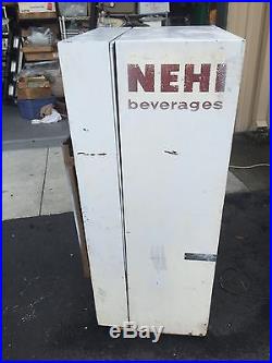 Vintage soda machine RC Cola vending Nehi diet rite dixie narco