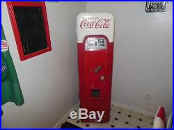 Vintage unrestored Vendo 44 Coke machine
