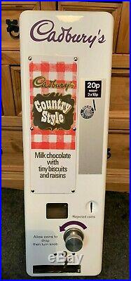 Vintage vending machine Cadburys non working please read