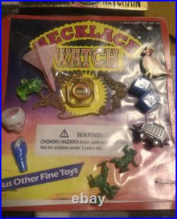 Vintage vending machine display card toys charms keychain nos toy Indian rings