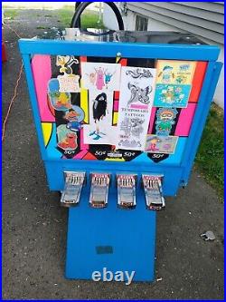 Vintage vending machine sticker