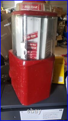 Vtg 1940s North Western 5 Cent Gum Stick Pack Vending Machine Carousel Style Wh