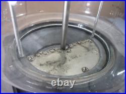 Vtg 1950's Victor 1 Cent Penny Gumball Candy Prize Vending Machine with Key WORKS