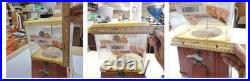 Vtg 1950s Jaw Teasers Commercial Penny Gumball Vending Machine Not A Toy Nice