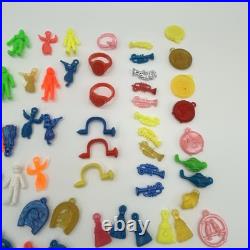 Vtg 250+ Gumball Charm Cracker Jack HK Hamburger Hot Dog Vending machine prize