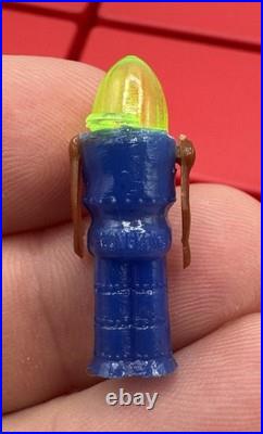 Vtg Lot Robby Robot & Spaceship Gumball Vending Machine Charm Prize Hong Kong