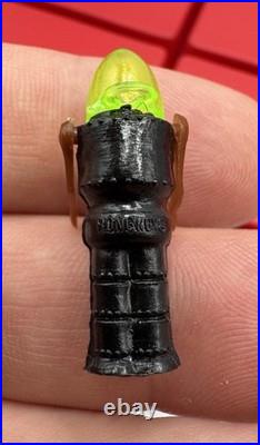 Vtg Lot Robby Robot & Spaceship Gumball Vending Machine Charm Prize Hong Kong