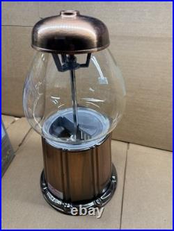 Vtg Rare Limited Edition 1985 Carousel Antique Bronze gumball machine 13 Tall