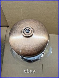 Vtg Rare Limited Edition 1985 Carousel Antique Bronze gumball machine 13 Tall