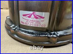 Vtg Rare Limited Edition 1985 Carousel Antique Bronze gumball machine 13 Tall