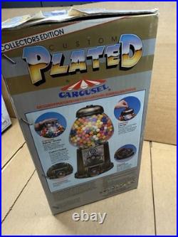 Vtg Rare Limited Edition 1985 Carousel Antique Bronze gumball machine 13 Tall