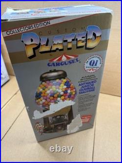 Vtg Rare Limited Edition 1985 Carousel Antique Bronze gumball machine 13 Tall