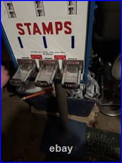 Vtg Shipman US Post Office Postage Stamp Vending Machine Dispenser