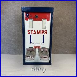 Vtg Shipman US Post Office Postage Stamp Vending Machine Dispenser