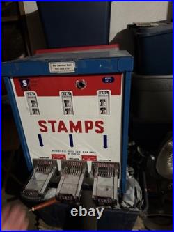 Vtg Shipman US Post Office Postage Stamp Vending Machine Dispenser