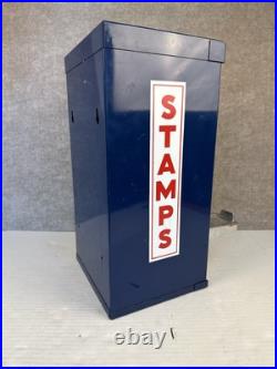 Vtg Shipman US Post Office Postage Stamp Vending Machine Dispenser