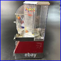 Vtg Test Your Skill Game Basketball Play And Score 25 Cent Candy Machine NO KEYS