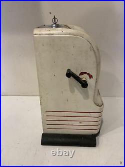 Vtg US POSTAGE STAMPS Vending Machine counter top dime quater 4&5 cent With KEY