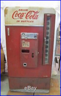 Vtg Vendo H110 Coca Cola Coke Soda Multi Bottle Vending Machine As Is WILL SHIP