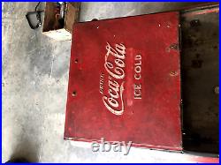 Westinghouse coca cola machine vintage original fully functional