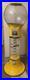 Wizard Beaver Spiral Gumball Machine 58 Inch Yellow 25 Cent Coin Mech Vintage