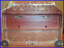 Working Vintage SCHERMACK PRODUCTS CORP. Double Stamp Machine Quarter Key