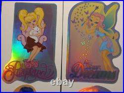 Y2k Sweet Girlz Vending machine stickers Full set rare vintage collectors