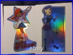 Y2k Sweet Girlz Vending machine stickers Full set rare vintage collectors