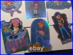 Y2k Sweet Girlz Vending machine stickers Full set rare vintage collectors