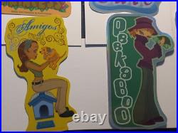 Y2k Sweet Girlz Vending machine stickers Full set rare vintage collectors