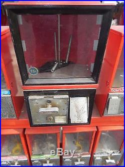 (vtg) Toy N Joy Vending Rack 7 Coin Op Machines 1 5 10 25 Cents Victor 77 Becker